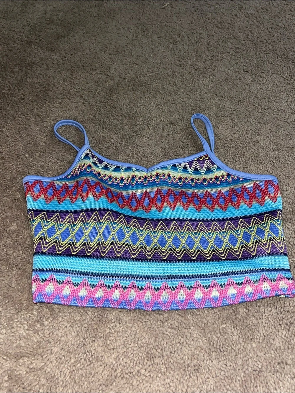 SHEIN colorful knit